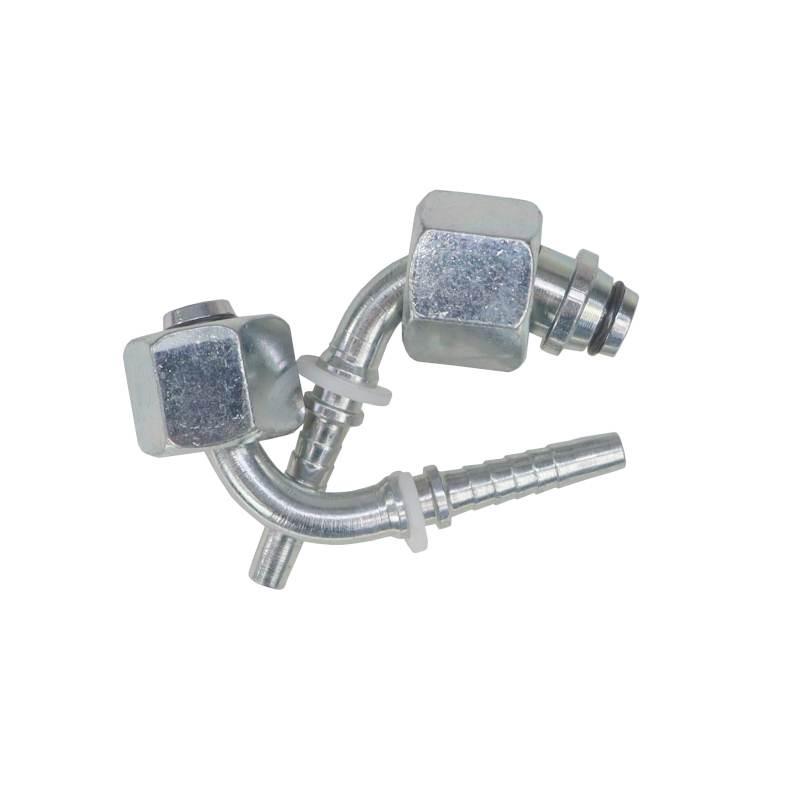 Końcówka Zakucie Hydrauliczne Dkos 90° Dn06 10s M18x1.5 Ciężka 2szt - zdjęcie 4