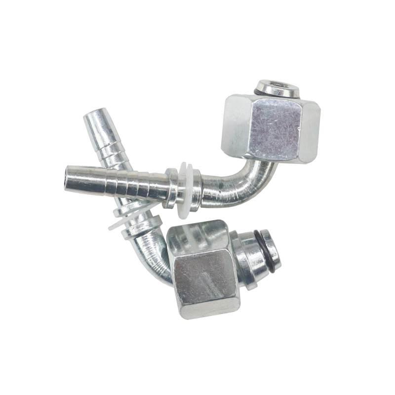 Końcówka Zakucie Hydrauliczne Dkos 90° Dn08 12s M20x1.5 Ciężka 2szt - zdjęcie 4