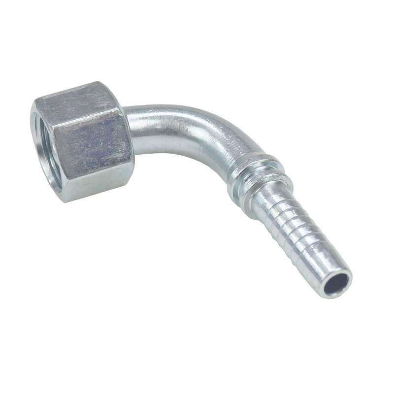 Końcówka Zakucie Hydrauliczne Dkos 90° Dn10 12s M20x1.5 Ciężka Hydral 2szt - zdjęcie 2