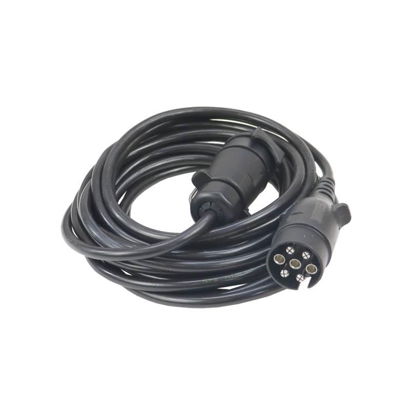 Przewód Kabel Podłączeniowy Wtyczka Obtrysk Gniazdo 7 Gniazdo Podwieszane - zdjęcie 2