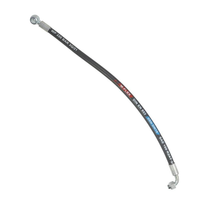 Przewód Hydrauliczny 330 Bar Gwint Zewnętrzny M18x1,5 90 Stopni Oczko