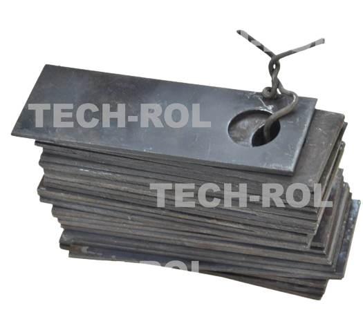 Bijaki głowicy 3x40x115 jeden otwór fi-20 mm w zestawie 24 sztuki