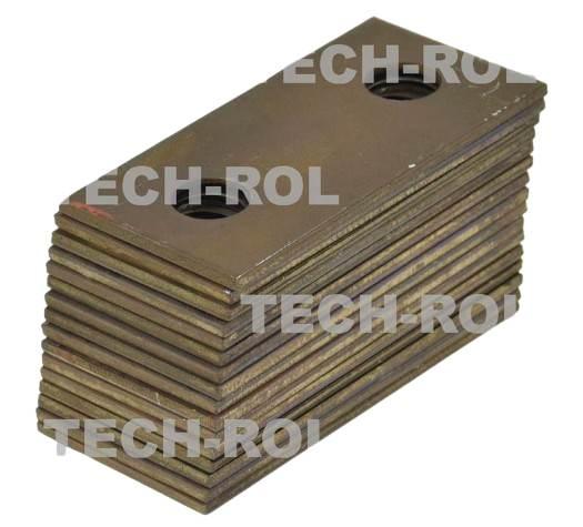Bijaki głowicy 3x45x93 dwa otwory fi-14 mm w zestawie 16 sztuk twardość