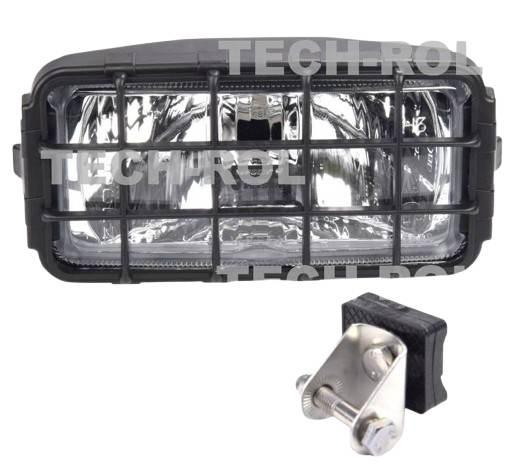 Halogen drogowy prostokątny 180 mm 86 mm H3 12V 24V HP2.10245.01 Wesem