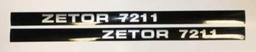 Komplet Znaków Emblematów Zetor 7211 | ZNAK7211