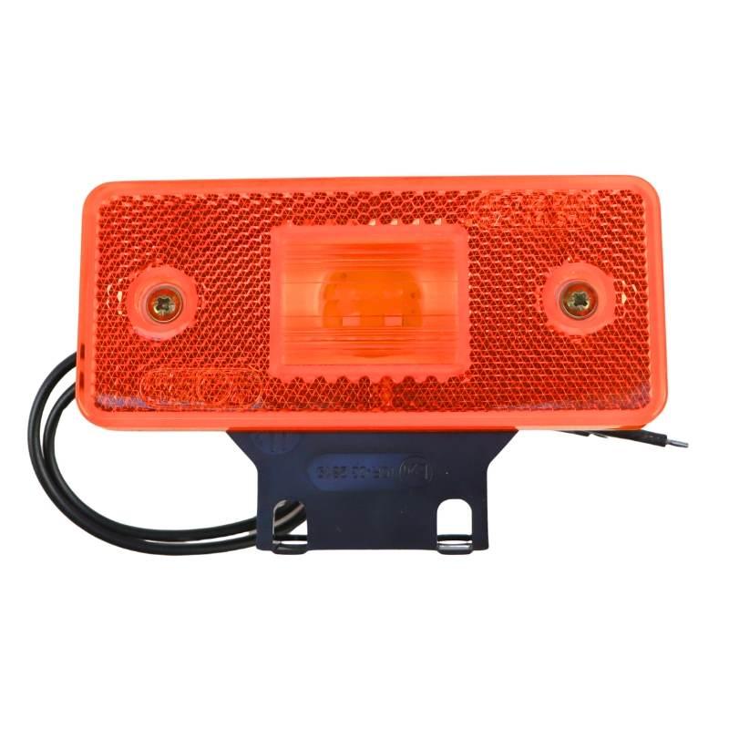 Lampa Obrysowa Pozycyjna Boczna W17 Led 12/24v Pomarańczowa