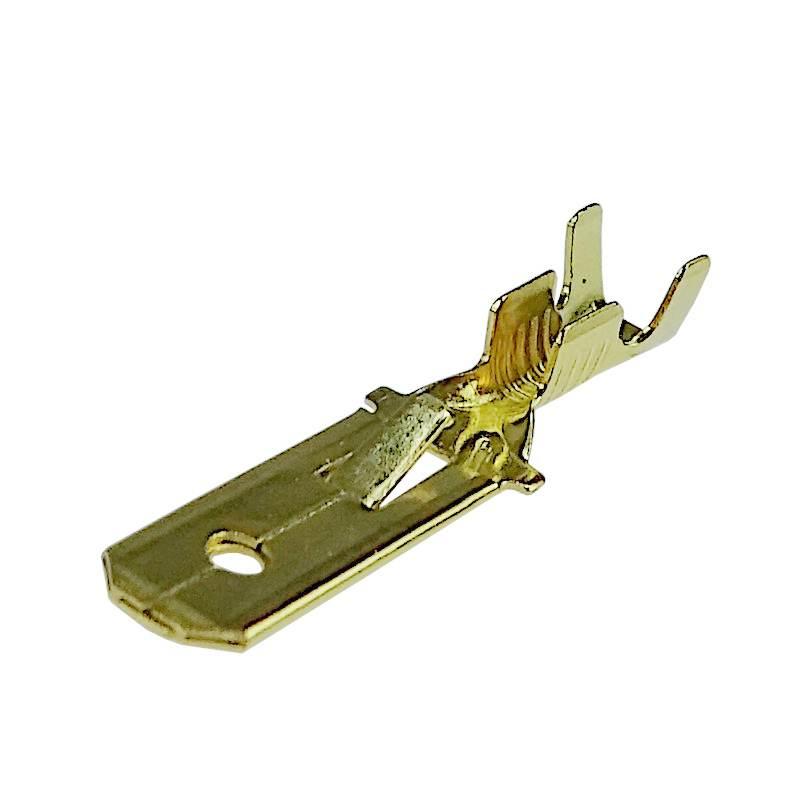 Nasadka Wsuwka Długa 6,3x0,8 1,0-2,5 Gb0,38 L28,0 Elmot 300szt
