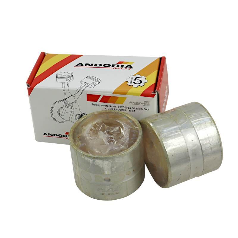 Tuleja Sworznia Osi 80200034 54,3x62x50,7 Ursus C-385 Andoria 2szt
