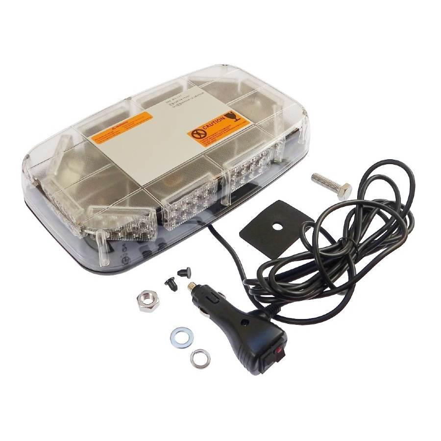 Lampa Ostrzegawcza 24 Led Płaska | A002336 - zdjęcie 3