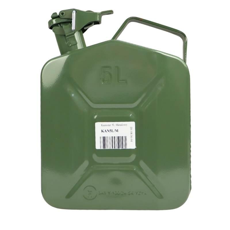 Kanister 5l Metalowy Polski | KAN5L/M