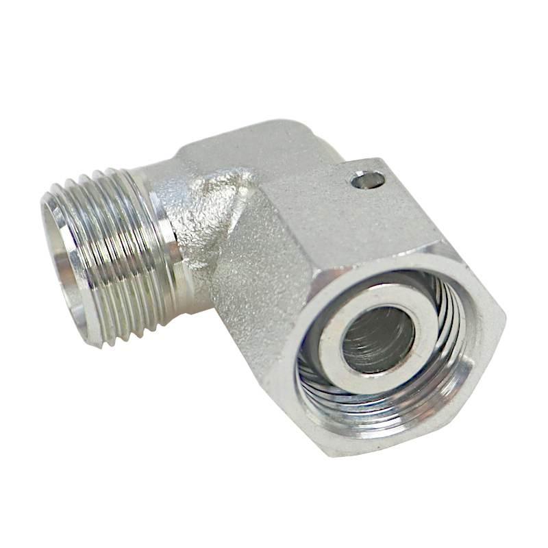 Złącze Złączka Hydrauliczna Kolanko 90 Nakrętka K Ab M18x1,5 M18x1,5 - zdjęcie 2