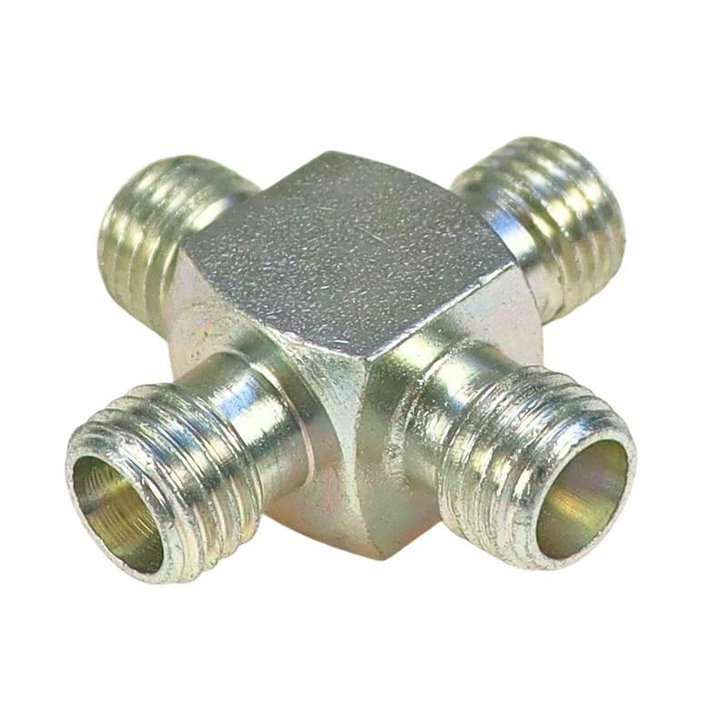 Złącze Złączka Hydrauliczna Czwórnikowa M12x1,5 6l - zdjęcie 2