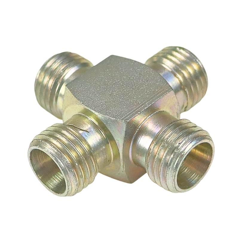 Złącze Złączka Hydrauliczna Czwórnikowa M14x1,5 6s - zdjęcie 2