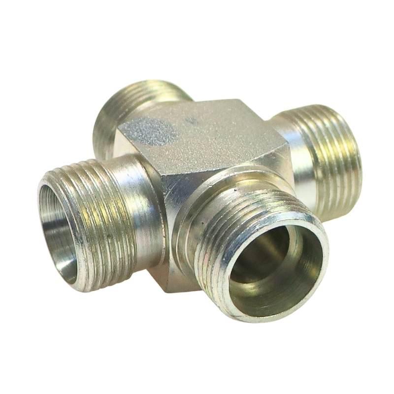 Złącze Złączka Hydrauliczna Czwórnikowa M22x1,5 15l - zdjęcie 2