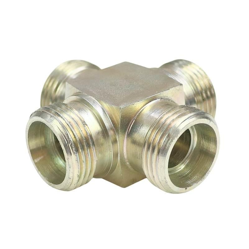Złącze Złączka Hydrauliczna Czwórnikowa M27x2 18l - zdjęcie 2