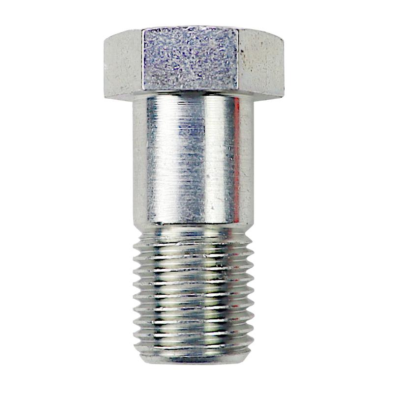 Śruba Przelewowa Calowa 1/4" L-28mm Klucz 19