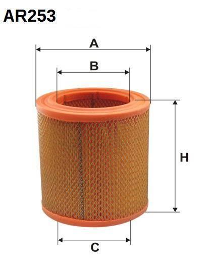 Filtr powietrza wa20-151 ar 253 filtron zam wa20-151