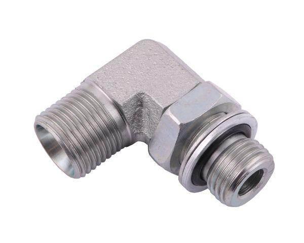 Kolanko hydrauliczne 90 long z przeciw m16x1.5xm18x1.5