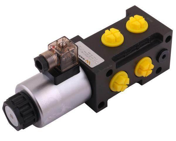 Dzielnik zawór elektrozawór kierunkowy elektromagnetyczny kontroli w-e12dvs6/2-80l g1/2" 12v 80l waryński