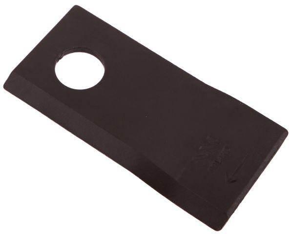 Nóż nożyk kosiarka prawy 102x48x4mm otwór 19 140692 fella waryński 25szt