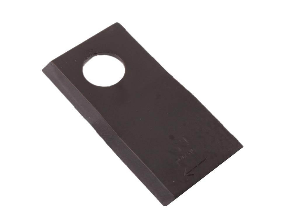 Nóż nożyk kosiarka prawy 100x50x4mm otwór 21 rs100 samasz waryński 25szt