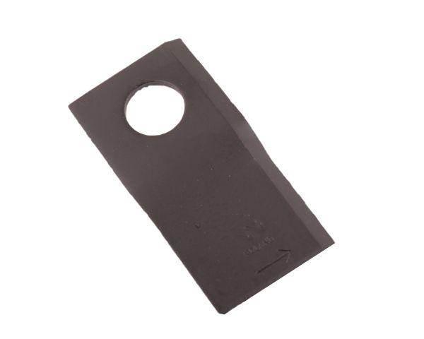 Nóż nożyk kosiarka lewy 100x50x4mm otwór 21 rs100 samasz waryński 25szt