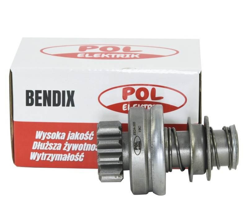 Bendix zespół sprzęgający rozrusznika 11 zębów 12 frezów Zetor
