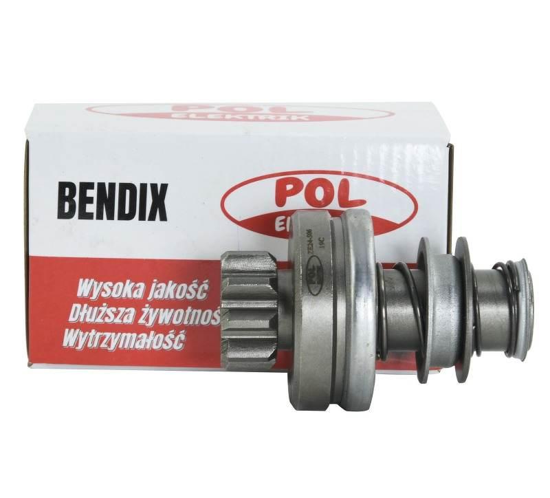 Bendix zespół sprzęgający rozrusznika 9 zębów 12 frezów Zetor