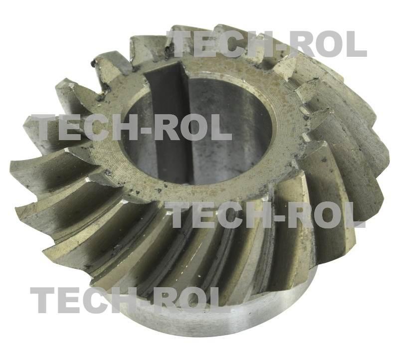 Koło stożkowe małe Z-18 zęby łukowe otwór fi-30mm Kosiarka rotacyjna