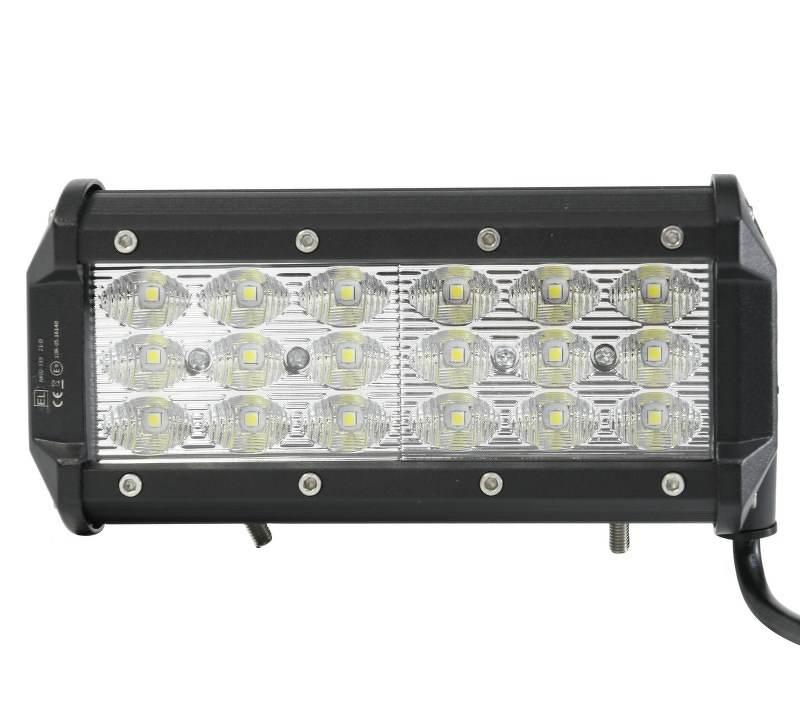Lampa robocza diodowa prostokątna 18 led x 3W 54W 12V 24V 5400 lm