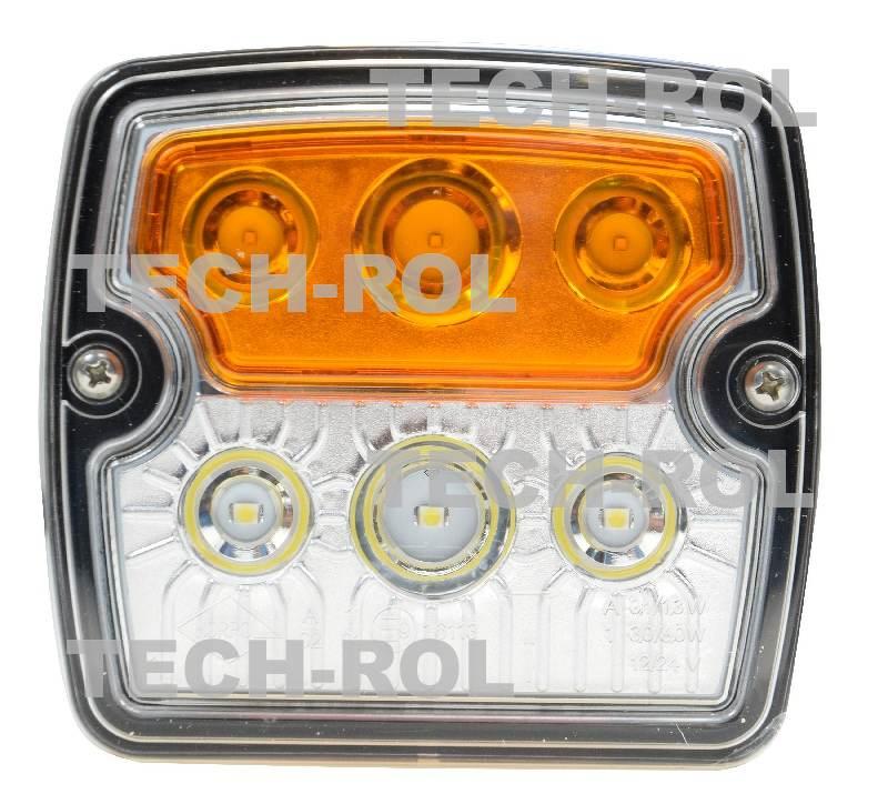 Lampa zespolona diodowa przednia uniwersalna kierunkowskaz pozycja 12V