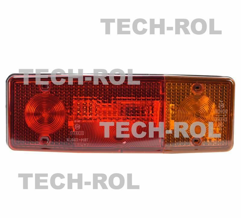 Lampa zespolona tylna,prawa kierunkowskaz pozycja stop WE549P 12V 24V