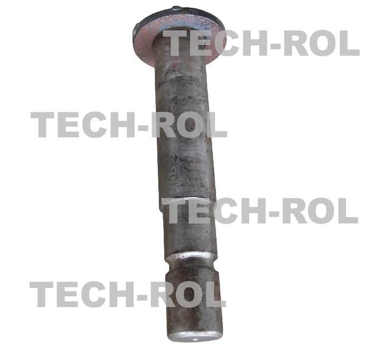 Oś koła jezdnego metalowego fi-22mm Zgrabiarka karuzelowa 27010401