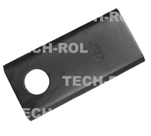 Komplet nożyków 102/49 mm 18 sztuk średnica otworu 19 mm nożyki proste
